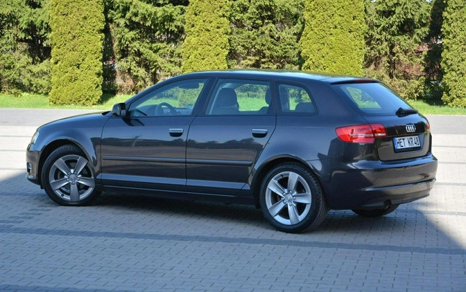 Audi A3 cena 36900 przebieg: 207581, rok produkcji 2011 z Dębno małe 436